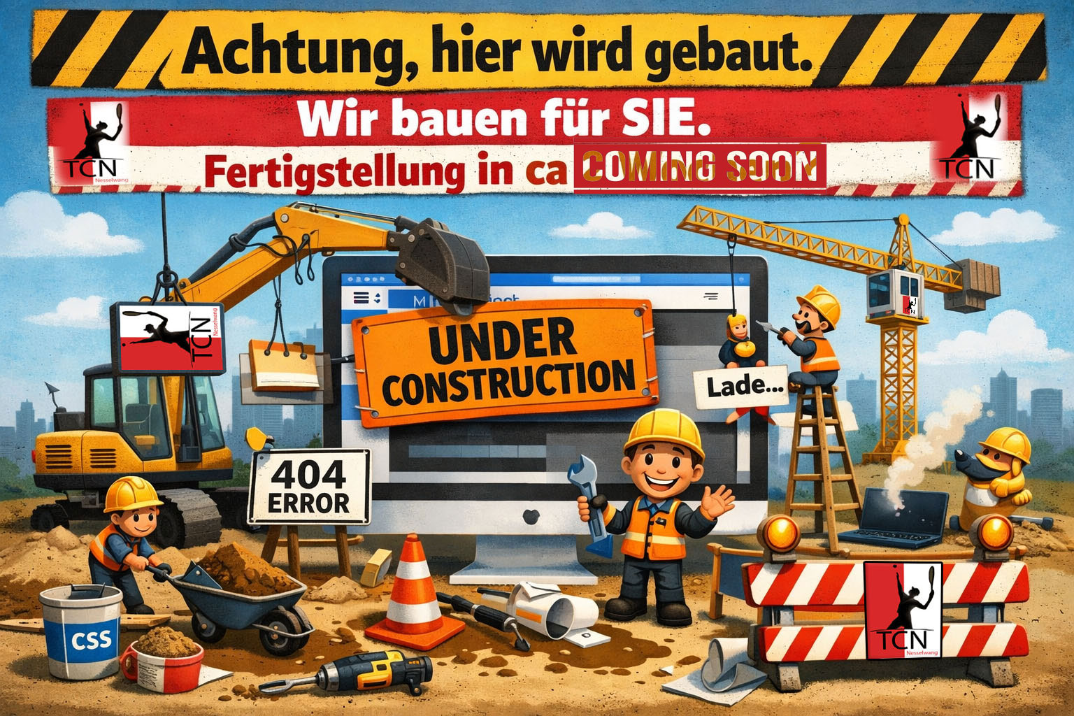 tcn baustelle website commi